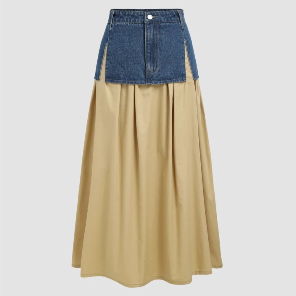 Cider Midi Layered Skirt